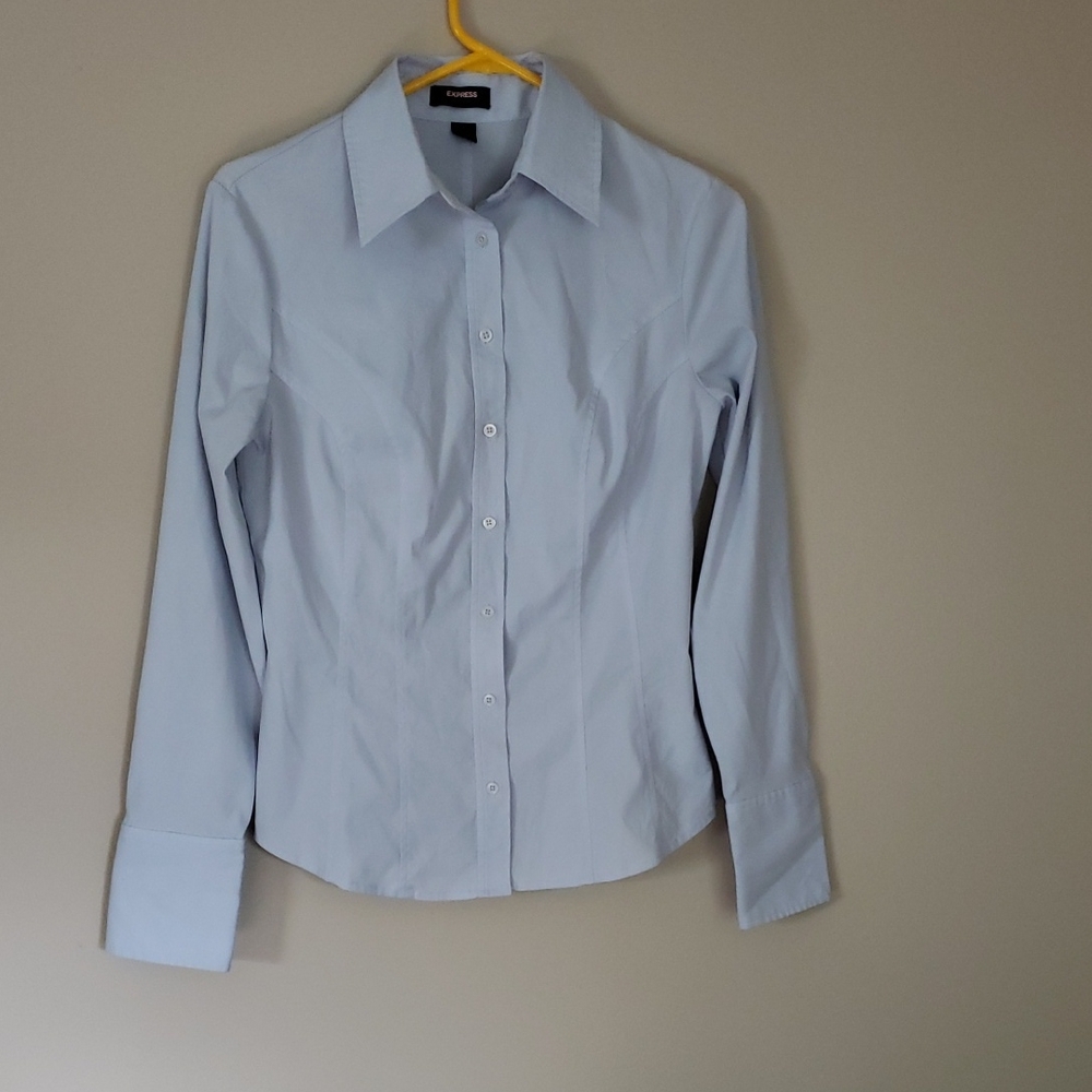 Ladies Light Blue blouse Shirt